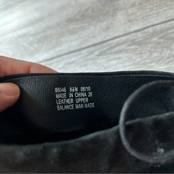 Clarks Indigo Black Suede Leather Heel Ankle Bootie Boots - Picture 12 of 15